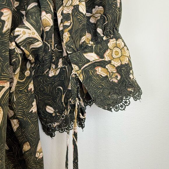 Ulla Johnson Karina Silk Blouse size 16 🗃️ - Picture 8 of 9